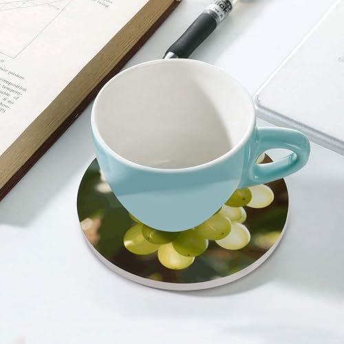 Dessous de verre pour table basse en céramique et liège - 7