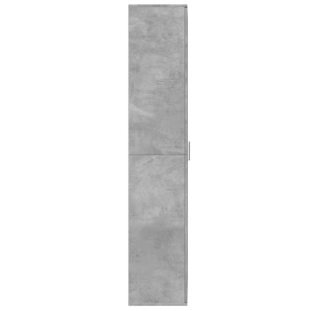 Générique Buffet Haut Gris béton 70x35x180 cm Bois d'ingénierie,Meubles, Armoires & Meubles de Rangement, Casiers & armoires de Rangement, Gris (Poids 51.88KG)