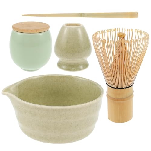 Exquisite Matcha Tea Set, Artcome Japanese Matcha Tea Set with Tea Scoop, Exquisite Matcha Kit Set Matcha Kit Set for Tea Fans
