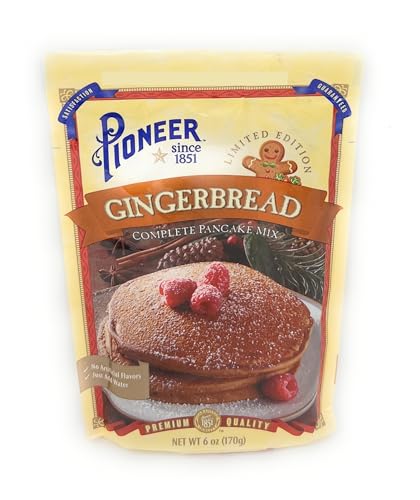 Pioneer Gingerbread Complete Pancake Mix 6oz -...