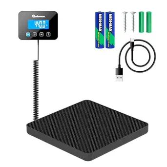 Digital Shipping Scale for Small Business - 440 lbs Capacity with Hold and Tare Functions