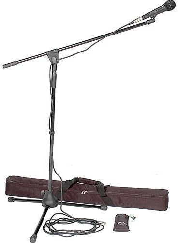 Peavey PV-MSP1 Complete Microphone and Stand Package with XLR to 1/4" Cable