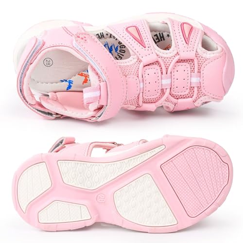 seannel Kids Athletic Sandals Boys and Girls Outdoor Hiking Sports Closed-Toe Sandal Pool Beach Shoes Summer Water shoes3