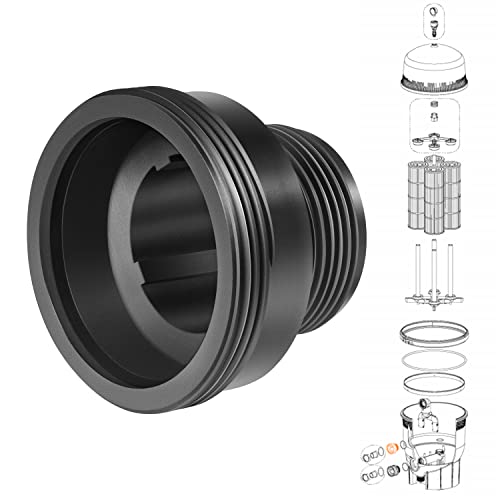 Replace Part For 194801 2-Inch Bulkhead Replacement Pool And Spa Filter Compatible With Pentair Clean & Clear Plus Filter & Nautilus And Quad Pool/Spa D.e. Filter #TOP6