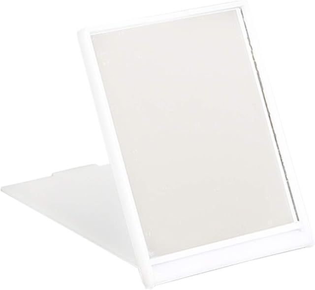 LSXLSD Desktop Vanity Mirror Student Dormitory Flip Mirror Portable Mirror Folding Travel Can Be Used