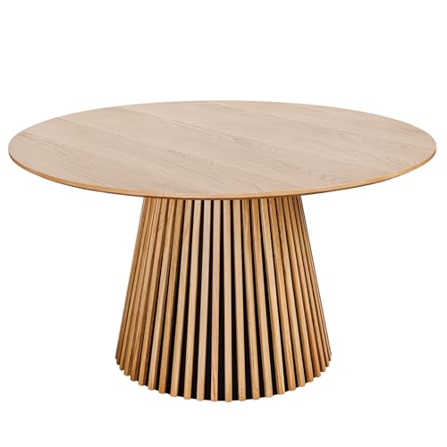 riess-ambiente.de Runder Esstisch Valhalla Wood 120cm Natur Eiche
