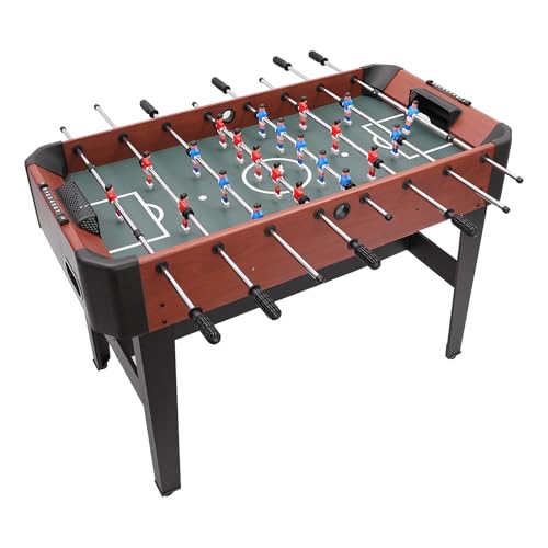 Kickertisch, Kickertisch, Tischfussballtisch, Tischkicker, Tischfußballtisch, mit Anzeigetafel, geeignet für Wohnzimmer, Spielzimmer und Büro
