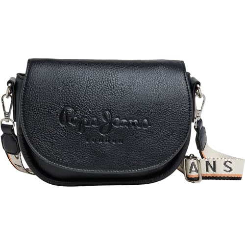 Pepe Jeans CRISHA Main, BAGBag para Mujer, Black,...