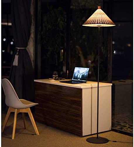 Lámpara alta de pie para sala de estar y dormitorio con luz de lectura ajustable 2