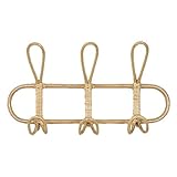 rattan garderobe 1, Rattan Wandhaken Kids Garments Organizer Rack Kleidung Hut H？ngehaken.