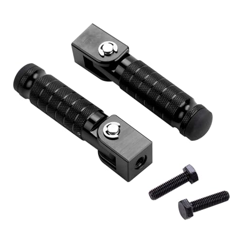 Image of Universal 8mm Foot Pegs CNC Aluminum Install Bolts Motorcycle Rearsets Footrest Footpegs Compatible with YAMAHA Honda Suzuki Kawasaki Ducati Aprilia