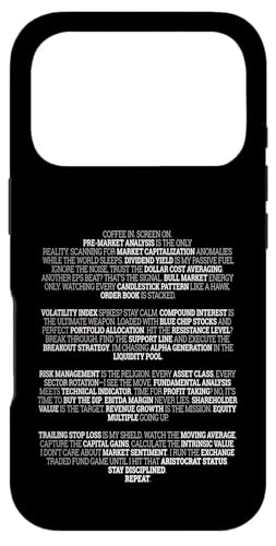 Carcasa para iPhone 17 Pro Estrategia dividendos de Jerga del Mercado de valores