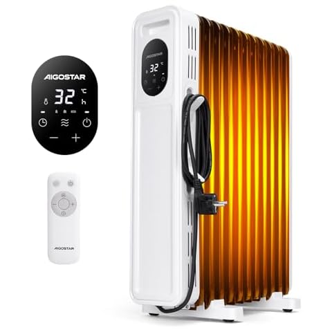 Radiateur Aigostar 2300W à bain d'huile Cover