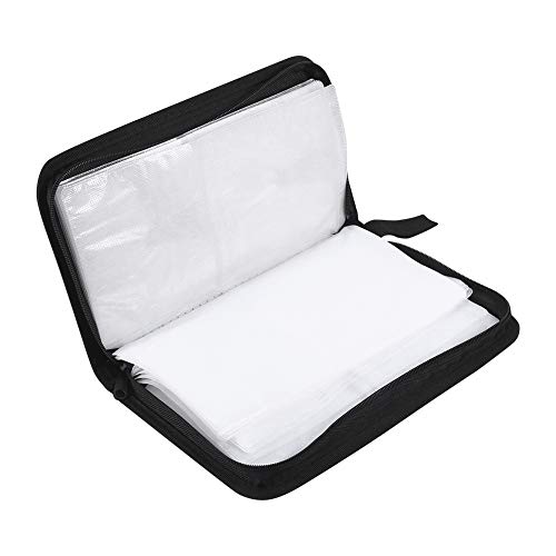La mejor comparación de Armarios para películas y CDs los más solicitados. 47 Estuche para CD con Capacidad para 80, Estuche Organizador para DVD, Bolsa de Almacenamiento con Soporte para CD y DVD de Cuero PU, Cartera para CD y DVD, Folleto de DVD, Estuche...