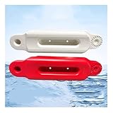 GRRICEPL Pista per Go-Kart Resistente E Adatta all'Acqua, Barriera A Ostacoli per Go-Kart, Barche E Gare su Laghi, Fiumi E Secche(Red,1200x320x180 mm)