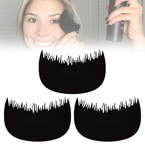 Peine moldeador para línea de cabello Becony 3 piezas miniatura 1