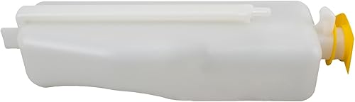 Vista 360 de TRQ Botella de desbordamiento del tanque de expansión del depósito de refrigerante del radiador compatible con Porsche Macan 2015-2018