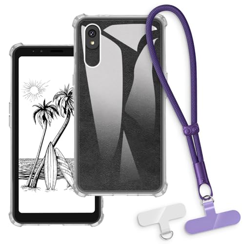 OAGELIM 2-in-1�ی�P�[�X�ƃ��X�g�X�g���b�v Bigme HiBreak Pro �Ƃ̌݊������� ���O���\�ȃ��j���[�h�t���d�b�J�o�[�A����~�ߕ����h�~�O���b�v�n���h�� (�N���A + �p�[�v��)