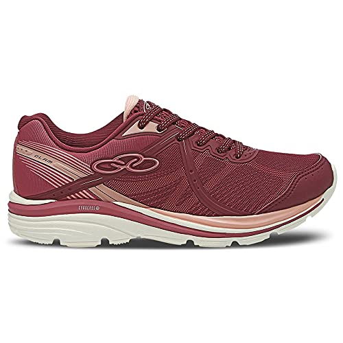 Tênis Glam, Olympikus, Feminino, Bordô, 38