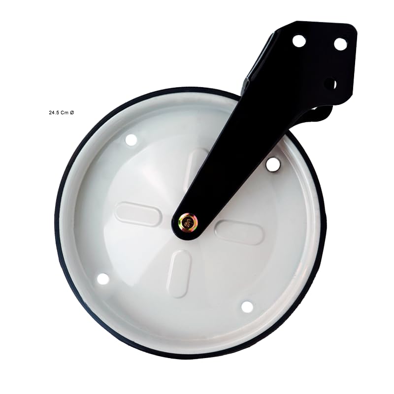 Roue de transport avant pour motobineuse Motoculteur