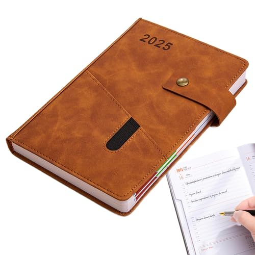 Carnet de planification d'événements en cuir, le cadeau idéal pour professionnels organisés