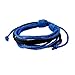 Produktbild CAOLATOR Armband Herren Damen Lederarmband Armbänder Vintage Multi Layer Freundschaftsbänder Kreativ Armkette Exotischer Stil Handgewebt Armreif (Blau+Schwarz)
