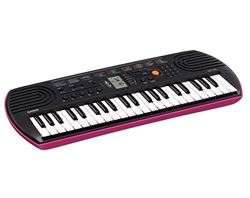 Casio Sa-78 44 Key Mini Personal Keyboard, Pink #TOP4