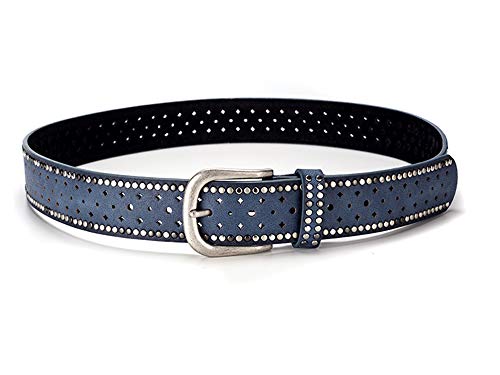 Wemi TIPINOICE Womens Retro Rivet Jean Belt Western Cowgirl Punk Rock Studded Bling Belts, Length 43 inch3