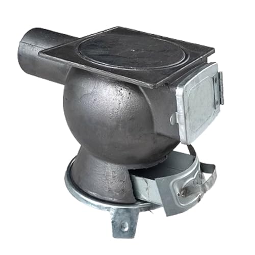 Mini Stufa a Legna in Ghisa, Stufa da Campeggio con Cassetto Cenere Rimovibile for Riscaldamento Tende, Campeggio, Picnic, Caccia, Pesca, Cucina, Barbecue