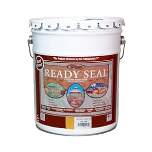 Ready Seal 505 Pail Light Oak Exterior Wood Stain And Sealer, 5 Gallon
