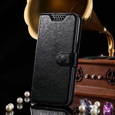 Phone case - for HTCs One mini 2 A9s M9 M9+ S9 A9 E9 E9+ M8s M9 M9+ M9s ME X9 E8 M8 Eye Leather Wallet Case Flip Luxury Phone Case Cover (031 Black HTCs One M9s)