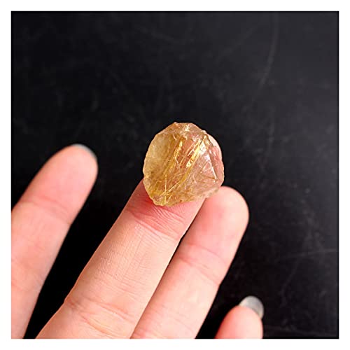 Cristal de quartz rutilé brut de 20g, une idée de cadeau minéral unique - 6