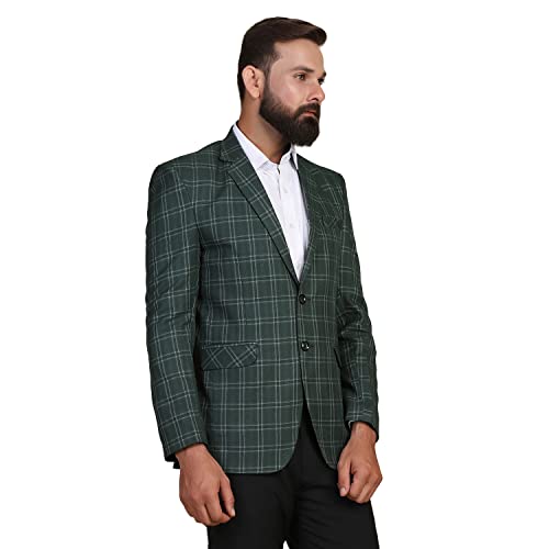 Image of TAHVO Grey Notched Lapel Blazer with Hanky