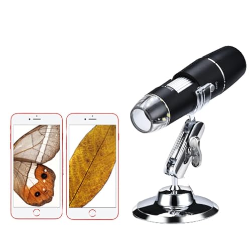 Microscópio Digital USB Global Optics, Zoom 1600x, Câmera 2.0 MP, Iluminação LED, Para Uso Profissio