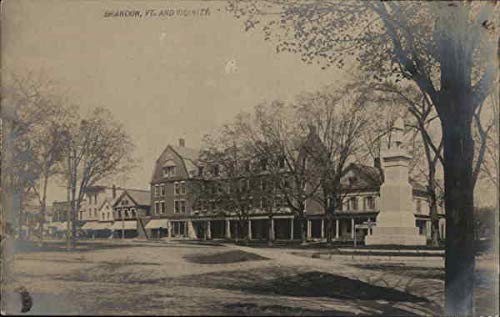 Scenic View Brandon Vermont Original Real Photo Postcard (RPPC) 1903
