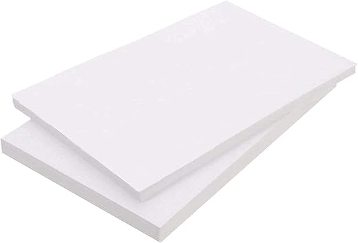 Eclet A4 Size, 300 GSM Smooth Finish Ivory Drawing Paper Sheets, White, 16.5 Inch x 11.75 Inch, Combo Pack of 20 Sheets