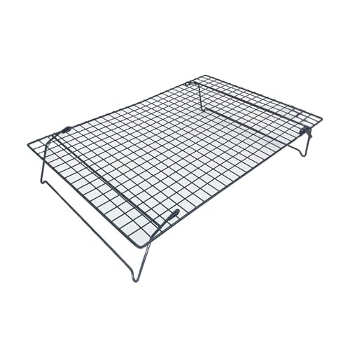 Estante refrigerador apilable para pasteles de pan de galletas no palo bandeja para hornear barbacoa galletas utensilios de cocina prácticos