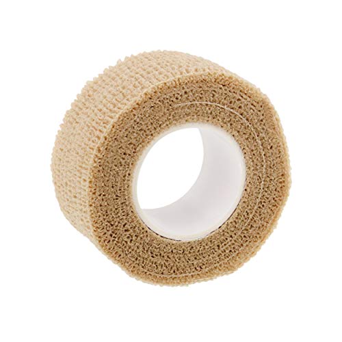 MonMed Cohesive Bandage Wrap 12pk Nude Self Adhesive Bandage Wrap Human or Pet Bandage Tape for Sprains or Swelling