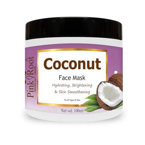 Image of Pink Root Coconut Face Mask, Advanced hydration, Anti-ageing, reduce blemishes, 100ml