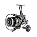 XINGFUQY Spinning Reel 11+ 1BB Roulements à Billes 4.7: 1 Bouche de pêche à Filer en Douceur Droit/Gauche Bobine de pêche de la Carpe Pêche Toot Tool Fit pour Pesca