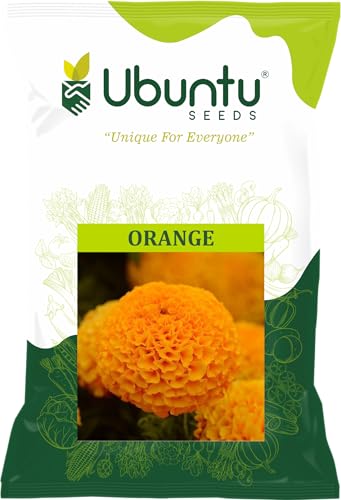 Ubuntu Yellow Marigold Seeds | Yellow African & French Marigold F...