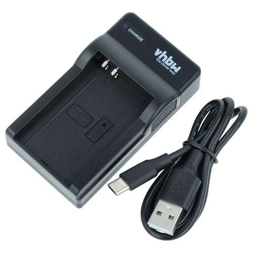 vhbw caricabatterie USB compatibile con Nokia BL-5C, BL-5CA, BL-5CB batterie di videocamera, reflex - Stazione di ricarica