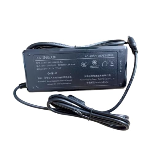 Transformador DJ-120600-SA 12V 6A sustituto para fallos de corriente en TV 3