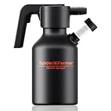 Spider Farmer Electric Spray Bottle 2L/0.5 Gallon, Portable Automatic Sprayer with Adjustable Nozzle and Measuring Cup, Type-C Rechargeable Plant Mister for Indoor & Outdoor Gardening and Cleaning