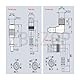ZBLZGP M12 Sensorstecker, 4-polige Buchse, Stellantrieb, Signalkabel, Schnellverbindung, industrielles Ethernet, geschirmtes Kabel für Automatisierung, Feldbus, IO Link, 3 m