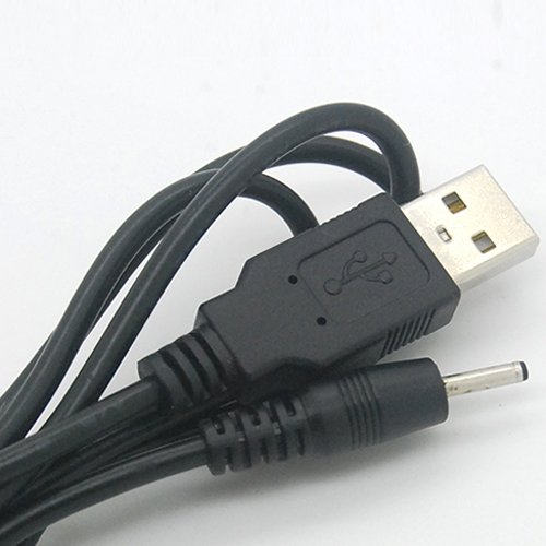 SLLEA USB PC/DC Power Charging Cable/Lead w 2.5mm Cord for XO Vision Tablet eReader