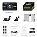 TOGUARD 4K UHD Dash Cam Built-in GPS Dashboard Camera Recorder 3'' LCD 170° Wide Angle Car Dash Camera with Night Vision, 24Hs Parking Mode, G-Sensor, Time Lapse