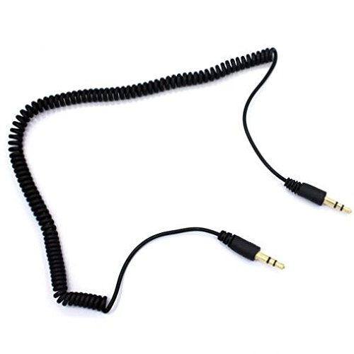 Cable auxiliar de audio Jack 3.5mm para auto miniatura 3