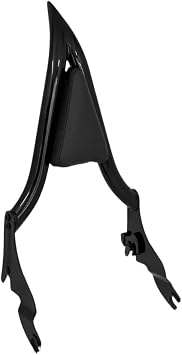 Motorcycle Passenger Backrest Motorcycle Detachable Passenger Backrest Rear W Cushion Pad For Touring For Road King Street For Electra Glide 09-22