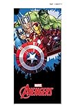 1 toalla de playa de 70 cm x 140 cm de tamaño para niños, adolescentes y adultos fans de esta serie Marvel Comic.